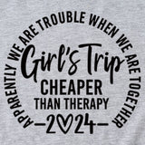 Girl's Trip Cheaper Than Casual Short Sleeves