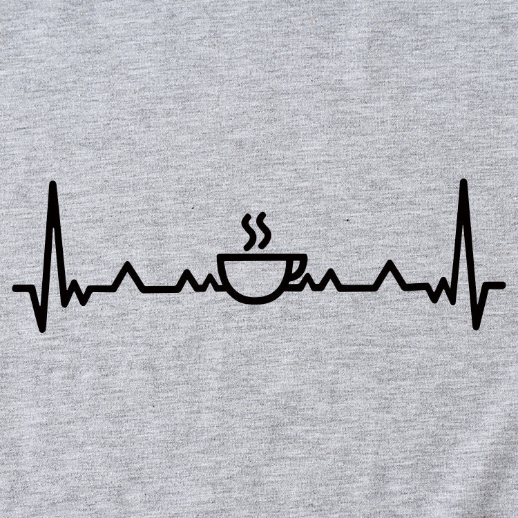 ECG Coffee Women's Loose Short Sleeve Top Round Neck T-shirt