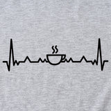 ECG Coffee Women's Loose Short Sleeve Top Round Neck T-shirt