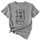 PLANT TESE SAVE THE BEES FLORAL PATTERN SHORT SLEEVES