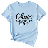 Chaos Coordinator Women's Short Sleeve Round Neck T-shirt Top