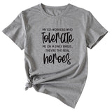 My Co-workers Letter Pattern Ladies Casual Shirt Short Sleeve T-shirt