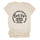 Girl's Trip Cheaper Than Casual Short Sleeves