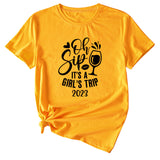 Women's Oh Sip It is a short sleeve T-shirt for girls