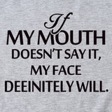 Si ma bouche ne peut pas le dire, fille ample à manches courtes