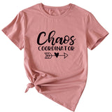 Chaos Coordinator Women's Short Sleeve Round Neck T-shirt Top