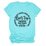 Girl's Trip Cheaper Than Casual Short Sleeves
