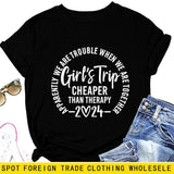 Girl's Trip Cheaper Than Casual Short Sleeves