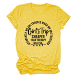 Girl's Trip Cheaper Than Casual Short Sleeves