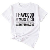 I Have Cdo It's Like Monogram Women's Short Sleeves T-shirt