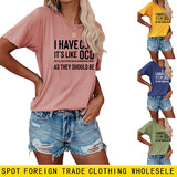 I Have Cdo It's Like Monogram Women's Short Sleeves T-shirt