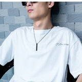 Titanium Steel Jewelry Urn Necklace In Memory of A Loved One Creative Openable Stainless Steel Perfume Bottle Pendant