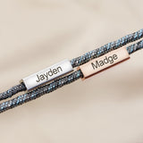 Magnetarmband für Paare aus Seil, verstellbares Paararmband für Frauen, Liebesarmband für Männer und Frauen
