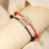 Handgemachtes geflochtenes Magnetarmband für Paare, verstellbares Armband, Liebesarmband für Männer und Frauen