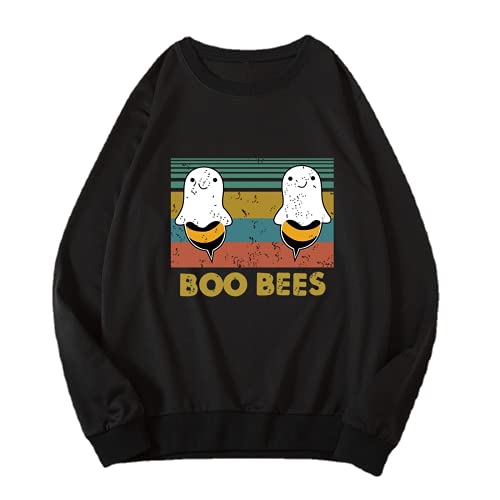 Sweat-shirt Boo Bees pour femmes, chemise drôle