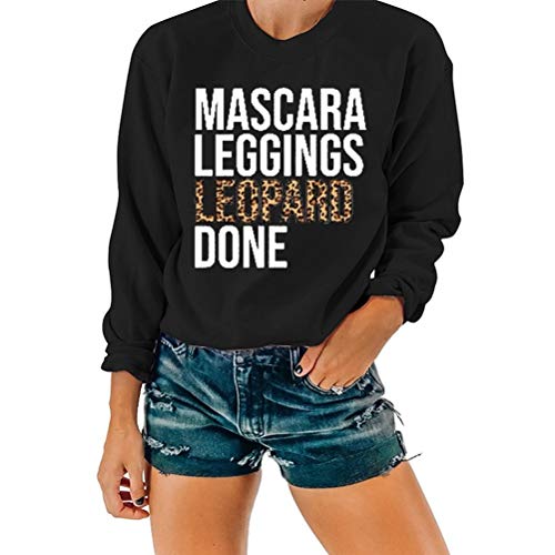 Femmes imprimé léopard chemise Leggings léopard fait pull sweat vêtements pour femmes