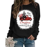 Christmas Movie Watching Sweatshirt Women This Is My Christmas Movie Watching Sublimation Shirt