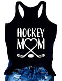 Débardeur de chemise de maman de hockey pour femmes
