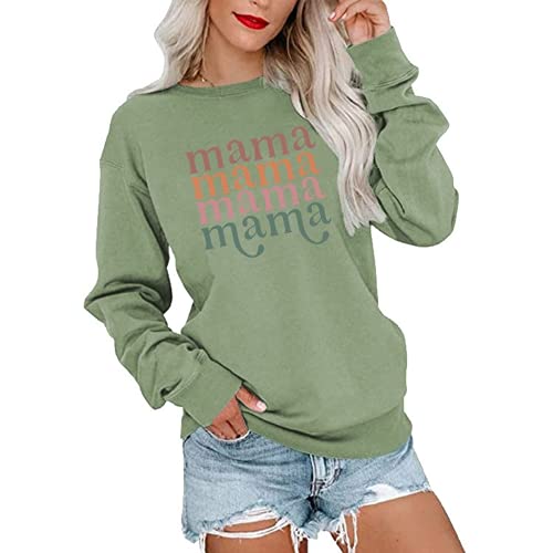 Chemise cadeau pour femme Mama Crewneck Sweatshirt