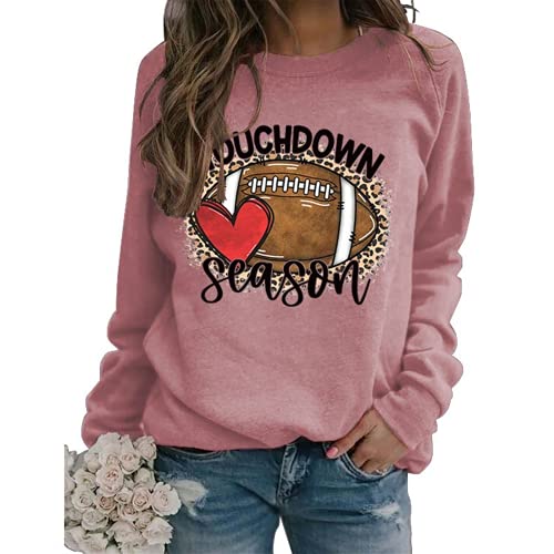 Women Touchdown Season Football Sweatshirt Game Day Football Shirt