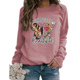 Women Change Is Beautiful Shirt Beautiful Butterfly Sweatshirt