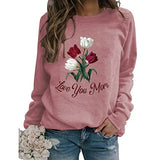 Mother's Day Sweatshirt Women Love You Mom Shirt