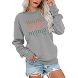 Chemise cadeau pour femme Mama Crewneck Sweatshirt