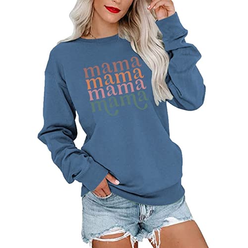 Chemise cadeau pour femme Mama Crewneck Sweatshirt