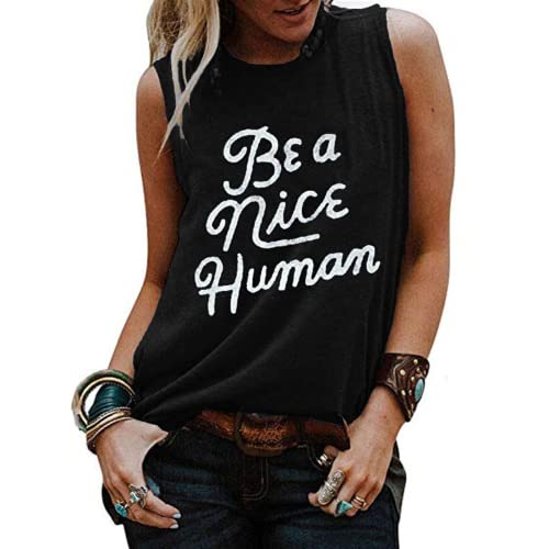 Débardeur Be A Nice Human pour femme