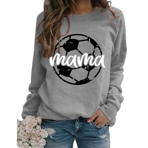 Sweat-shirt de football pour femmes, hauts graphiques de saison de football