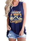 Chemise Happy Camper pour femme Débardeur graphique Happy Camper