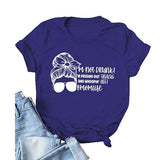 T-shirt Momlife pour femmes, je ne suis pas ivre, je distribue des collations et une chemise graphique