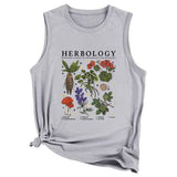 Débardeur pour plantes d'herbologie, chemise de jardinage pour femmes