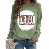 Sweat-shirt joyeux noël pour femmes, chemise d'arbre de noël