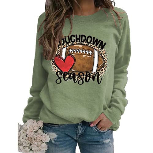 Women Touchdown Season Football Sweatshirt Game Day Football Shirt