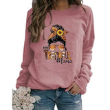 Sweat-shirt cadeau pour maman de Thanksgiving, chemise graphique pour femme, une maman reconnaissante