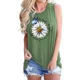 dans un monde où vous pouvez être n'importe quoi Be Kind Chemise pour femme Be Kind DaisyTank Tops