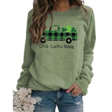 One Lucky Mama Sweatshirt Women St. Patrick's Day Tops