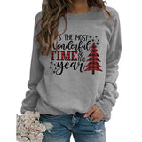 Women It's The Most Wonderful Time of The Year Christmas Sweatshirt