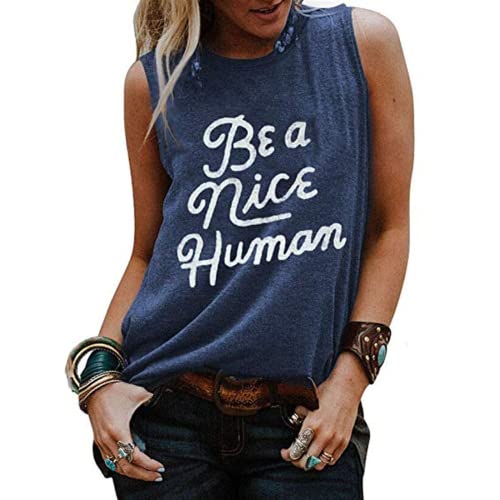 Débardeur Be A Nice Human pour femme