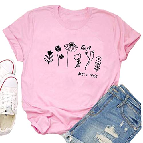 Women Bees These T-Shirt Plant These Save The Bees Shirt