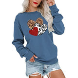 Women Valentine's Sweatshirt Long Sleeve Love Shirt
