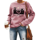 Sweat-shirt pour femmes, ne soyez pas négatif, chemise de photographe