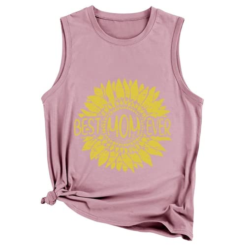 Meilleure maman de tous les temps en débardeur tournesol pour femme