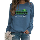 One Lucky Mama Sweatshirt Women St. Patrick's Day Tops