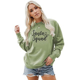 Sweat-shirt Santa Squad pour femmes, chemise drôle