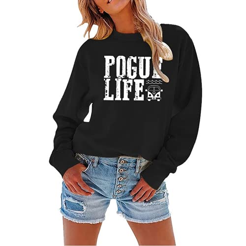 Women Long Sleeve Pogue Life Sweatshirt