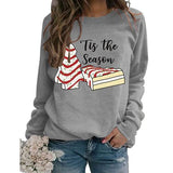 TitleTis The Season Sweat-shirt en forme d'arbre de Noël pour femme