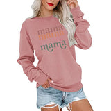 Chemise cadeau pour femme Mama Crewneck Sweatshirt
