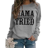 Sweat-shirt graphique Mama Tried pour femmes, chemise classique Country Legend